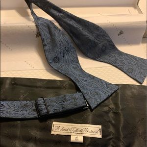 Robert Talbott Protocol bow tie  and cummerbund set!